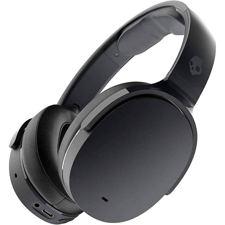 Skullcandy Hesh ANC Casque supra-auriculaire sans fil à annulation de bruit - True Black (Reconditionné)