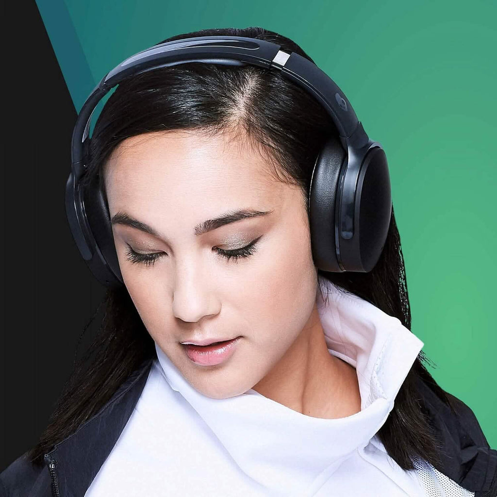 Skullcandy Hesh ANC Casque supra-auriculaire sans fil à annulation de bruit - True Black (Reconditionné)