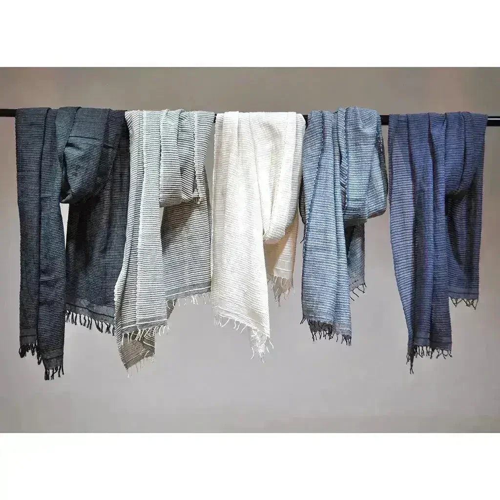 Écharpe en tissu éthiopien à rayures