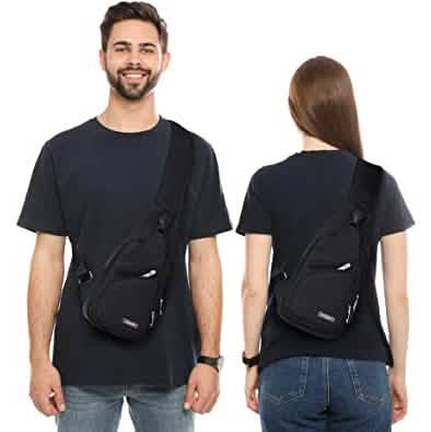 Sac à bandoulière croisé pour hommes et femmes