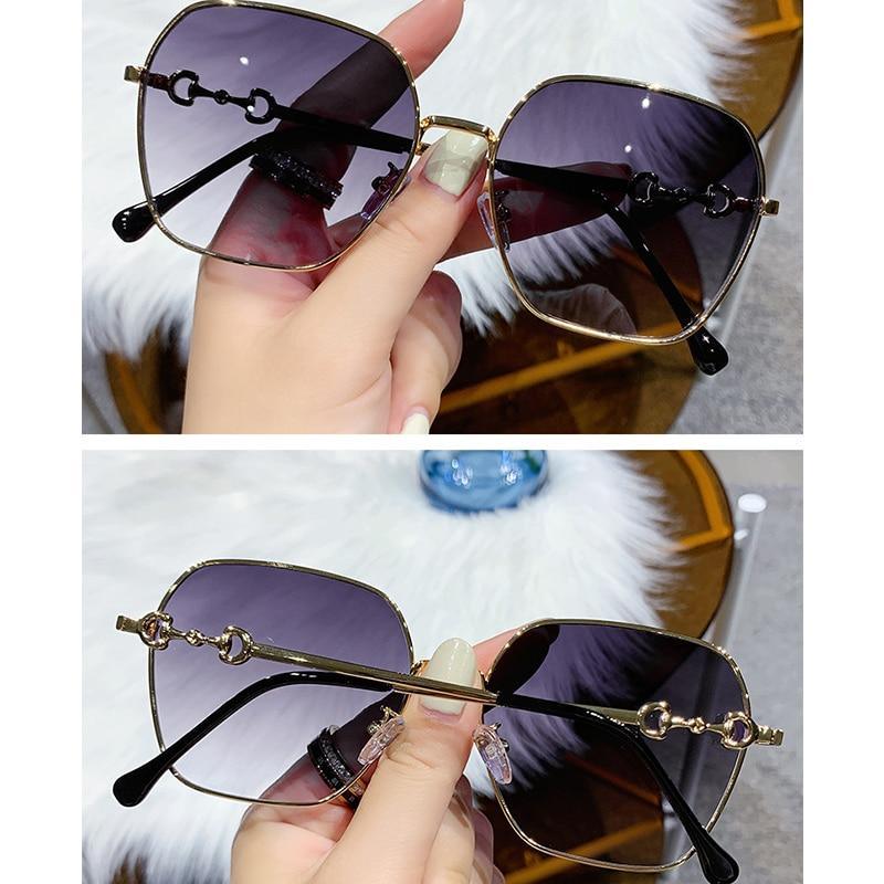 Petites lunettes de soleil ovales rétro pour hommes et femmes, avec verres miroirs polygonaux, style coréen et tendance, nouvelle personnalité, protection UV.