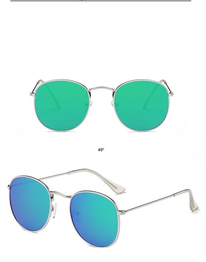 Petites lunettes de soleil rondes polarisées rétro pour hommes et femmes, lunettes de soleil rondes pour femmes, lunettes de créateur de marque nouvelle pour femmes/hommes, nouvelles lunettes rondes élégantes à petite monture