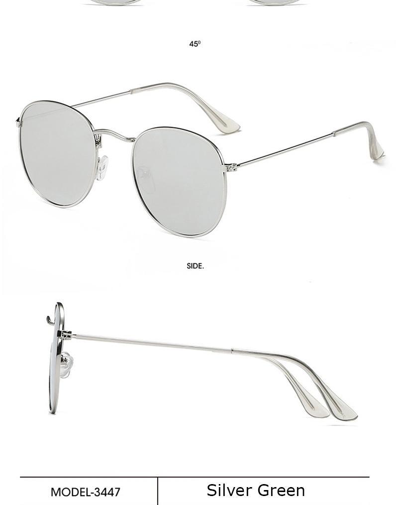 Petites lunettes de soleil rondes polarisées rétro pour hommes et femmes, lunettes de soleil rondes pour femmes, lunettes de créateur de marque nouvelle pour femmes/hommes, nouvelles lunettes rondes élégantes à petite monture