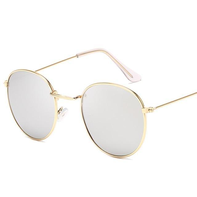 Petites lunettes de soleil rondes polarisées rétro pour hommes et femmes, lunettes de soleil rondes pour femmes, lunettes de créateur de marque nouvelle pour femmes/hommes, nouvelles lunettes rondes élégantes à petite monture
