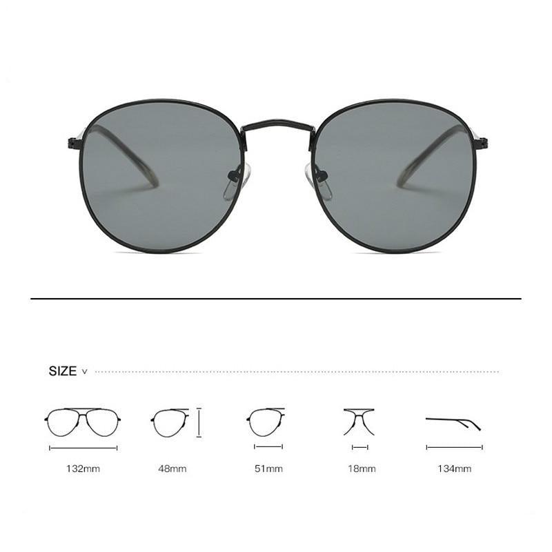 Petites lunettes de soleil rondes polarisées rétro pour hommes et femmes, lunettes de soleil rondes pour femmes, lunettes de créateur de marque nouvelle pour femmes/hommes, nouvelles lunettes rondes élégantes à petite monture