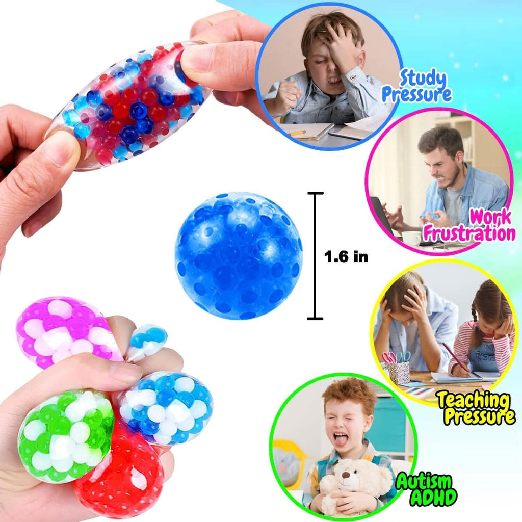 Petites balles sensorielles anti-stress pour adultes