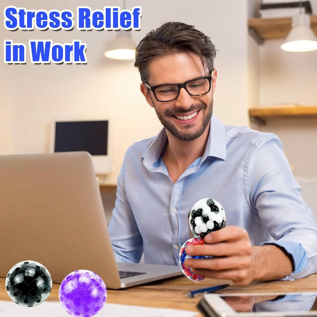 Petites balles sensorielles anti-stress pour adultes