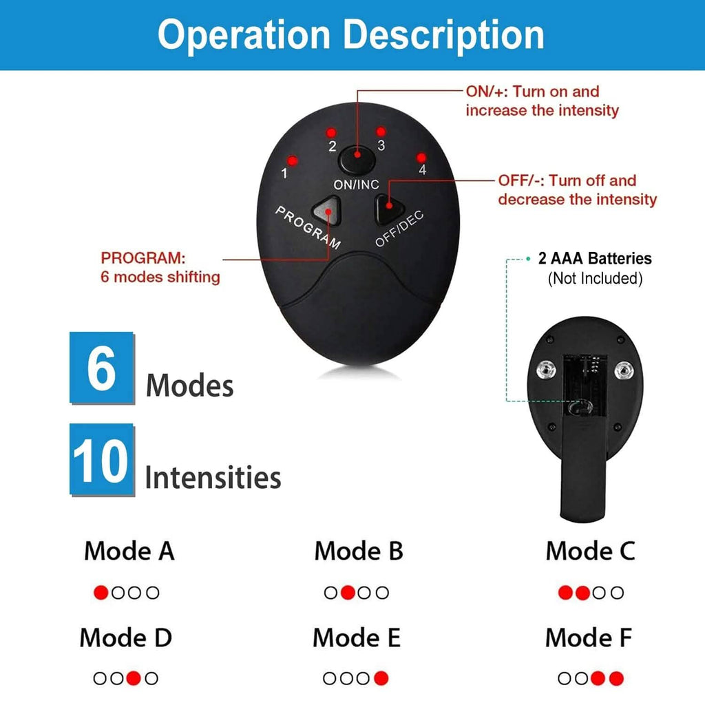 Ceinture de tonification musculaire Smart Abs Stimulator
