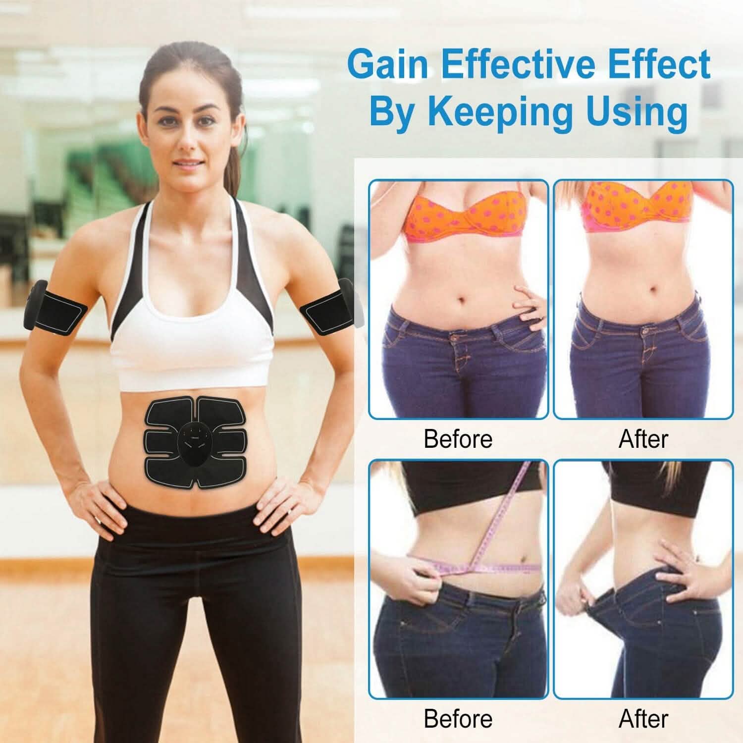 Ceinture de tonification musculaire Smart Abs Stimulator