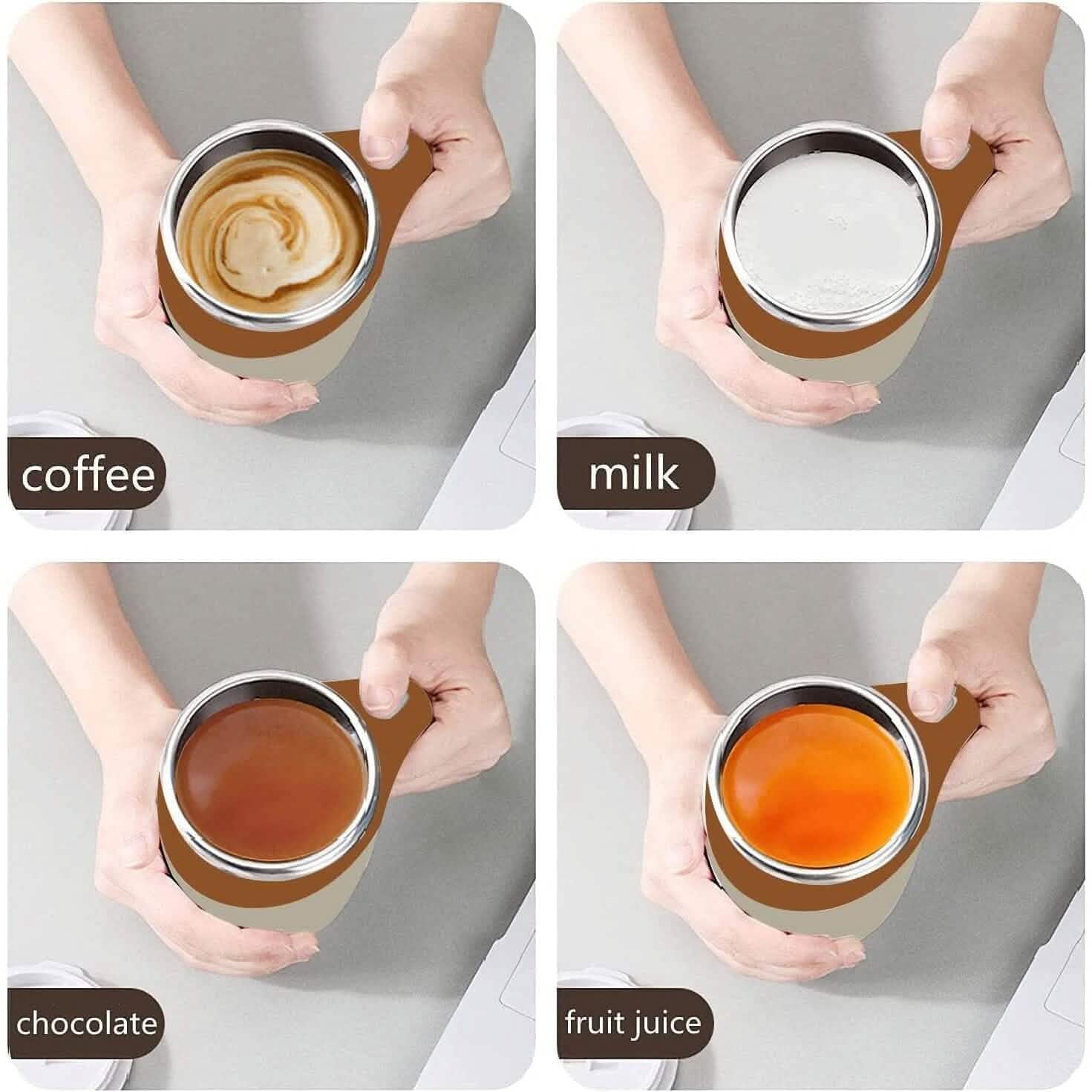 Mug électrique auto-mélangeur intelligent