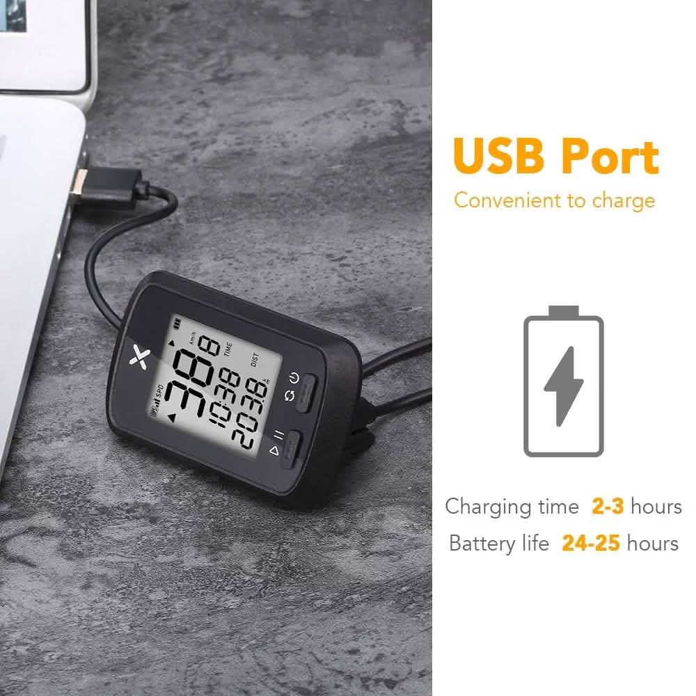 Compteur GPS Vélo Intelligent Ordinateur de Vélo Sans Fil