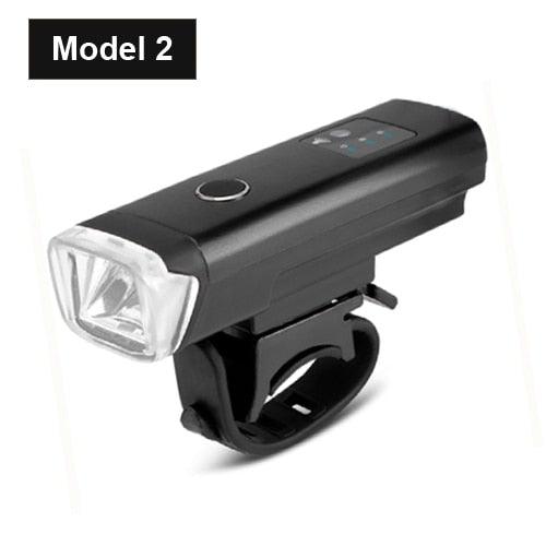 Jeu de lumières avant de vélo à induction intelligente, feu arrière rechargeable par USB, phare LED, lampe de vélo, feu avant et arrière rechargeable, étanche, ensemble de feux de vélo intelligents pour vélo