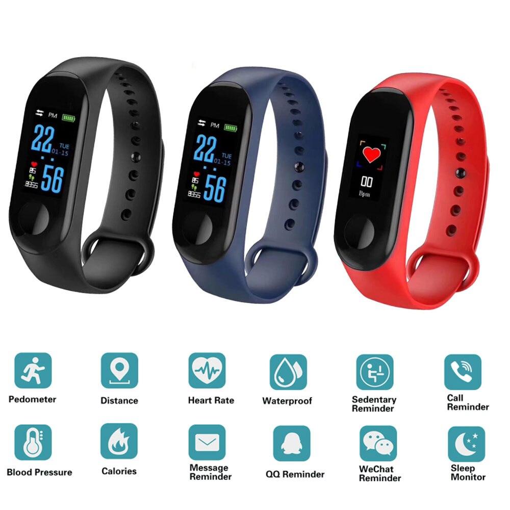 Montres intelligentes pour enfants filles garçons, bracelet de sport enfant, moniteur d'activité, montre intelligente étanche, moniteur d'exercice de santé avec moniteur de fréquence cardiaque, bracelet intelligent étanche avec moniteur de sommeil