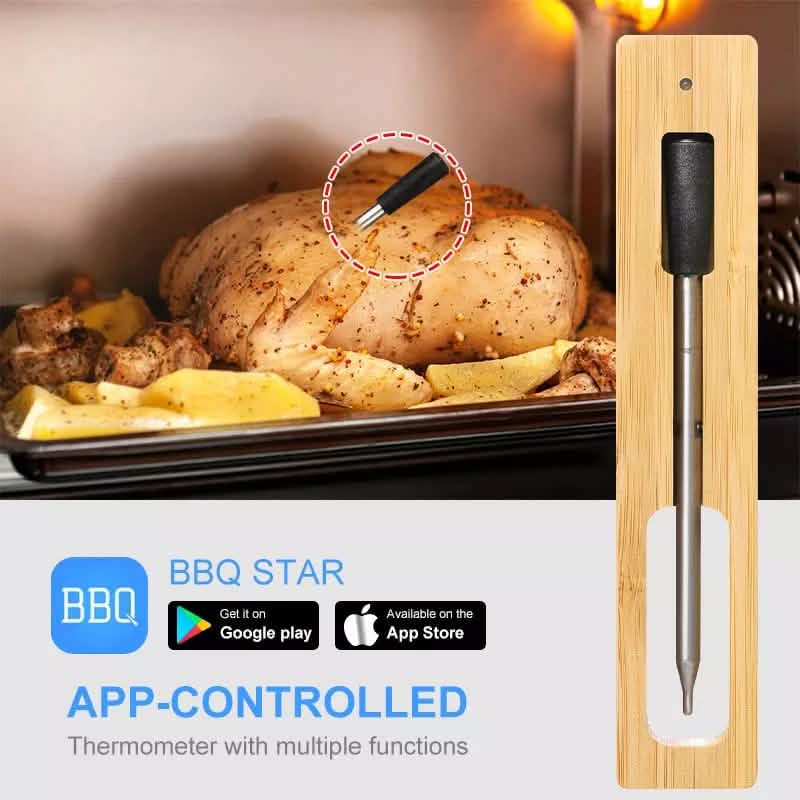 Thermomètre à viande intelligent avec Bluetooth