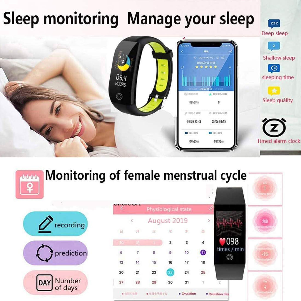 Montre Intelligente Connectée de Suivi d'Activité Physique