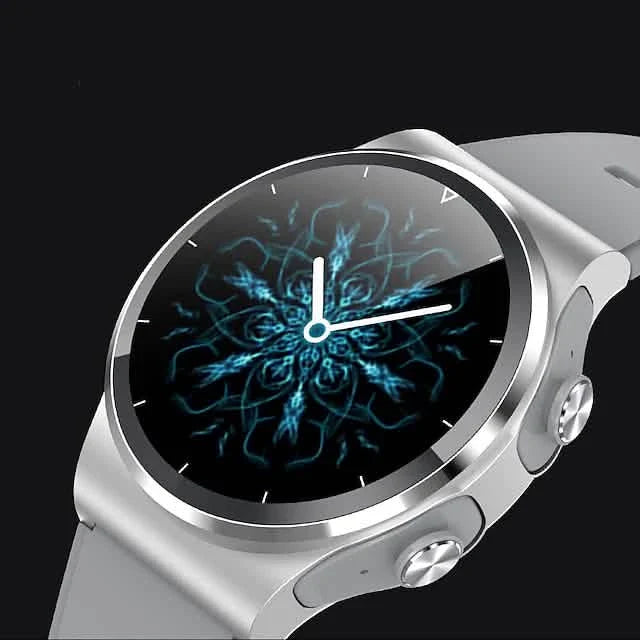 Montre connectée avec écouteurs, 1,28 pouce étanche Bluetooth, montre de fitness