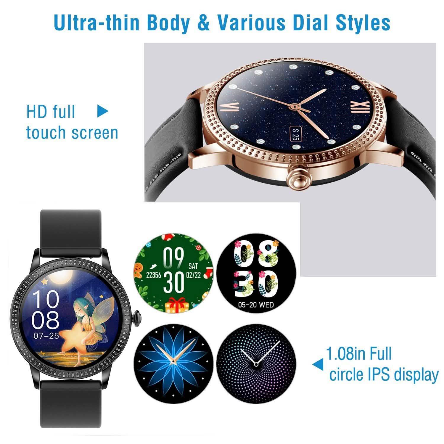 Montre Connectée de Sport avec Écran Tactile 1,08"