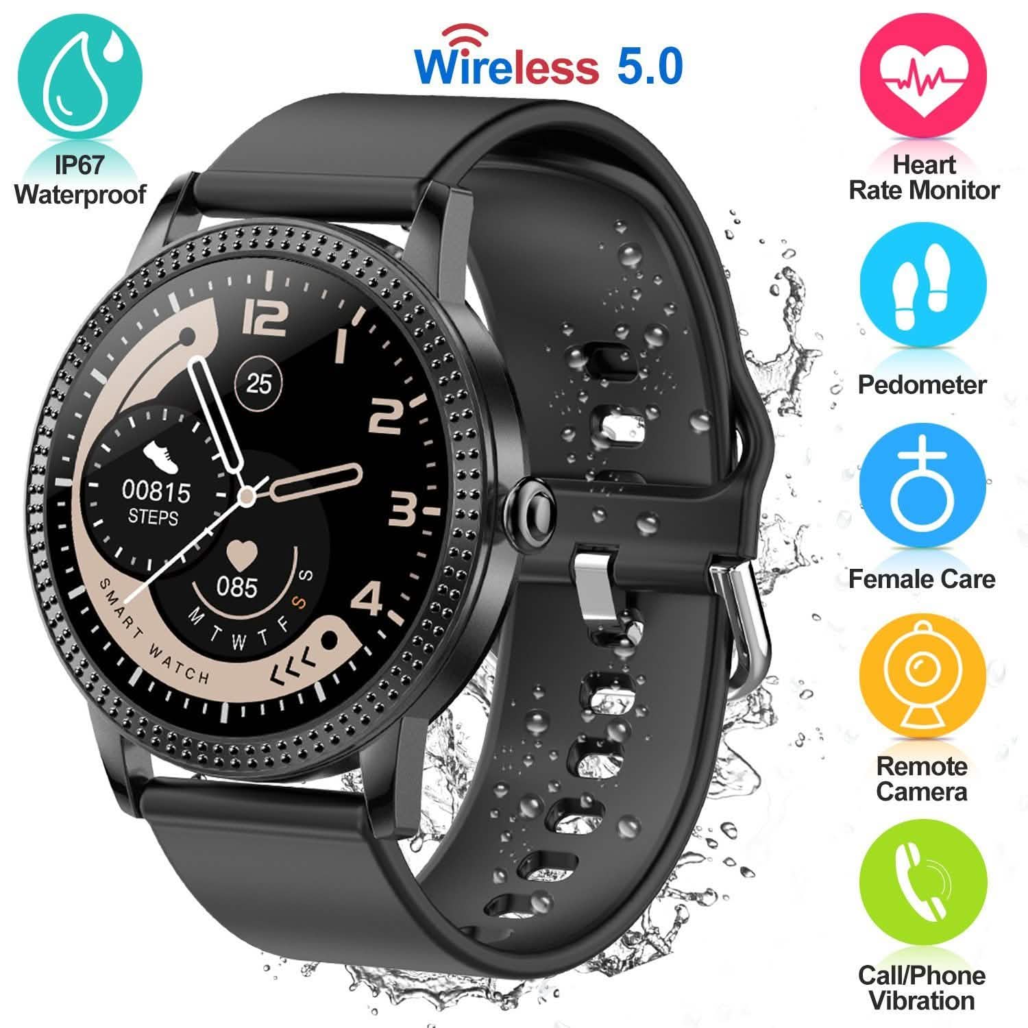 Montre Connectée de Sport avec Écran Tactile 1,08"