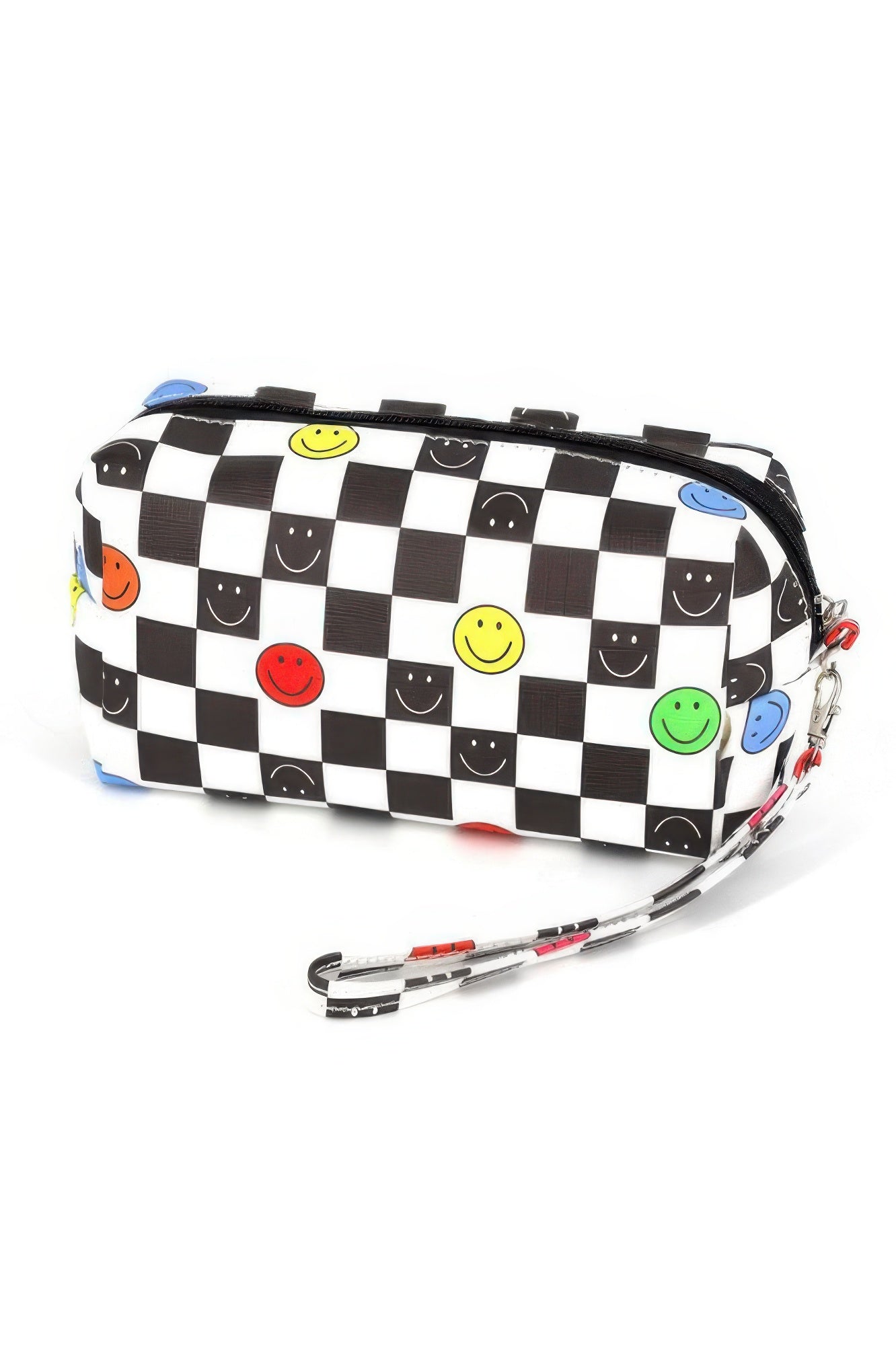Pochette de poignet avec visage souriant
