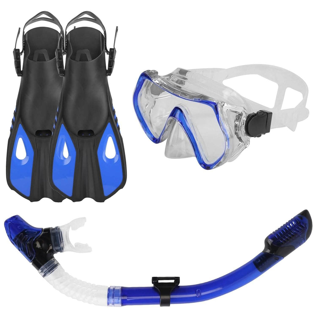 Ensemble Masque et Tuba avec Palmes Ajustables