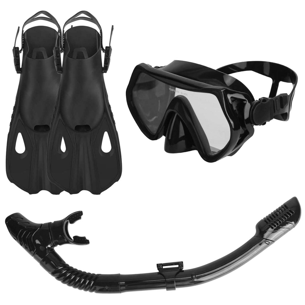 Ensemble Masque et Tuba avec Palmes Ajustables