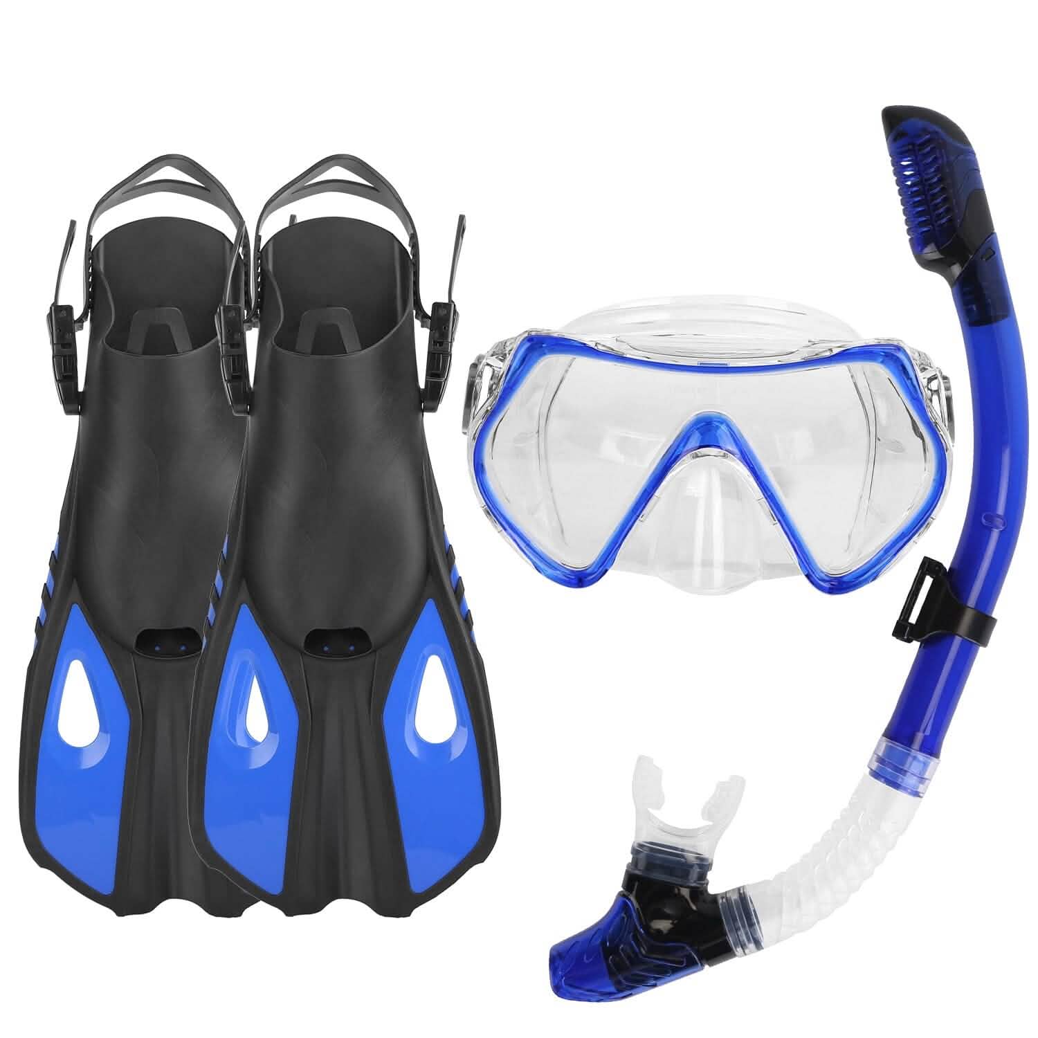 Ensemble Masque et Tuba avec Palmes Ajustables