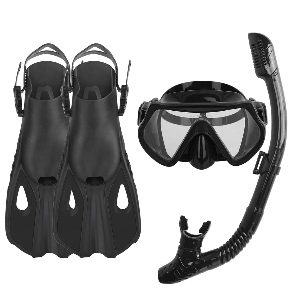 Ensemble Masque et Tuba avec Palmes Ajustables
