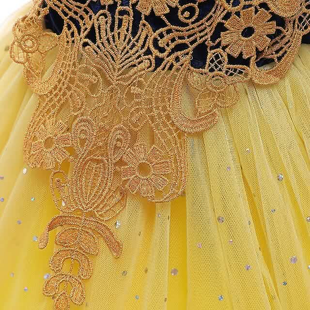 Robe de costume de cosplay de princesse Blanche-Neige