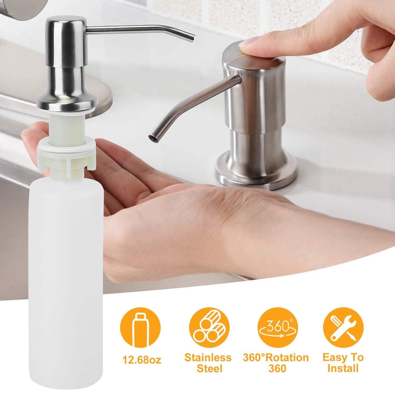 Distributeur de savon pour évier de cuisine