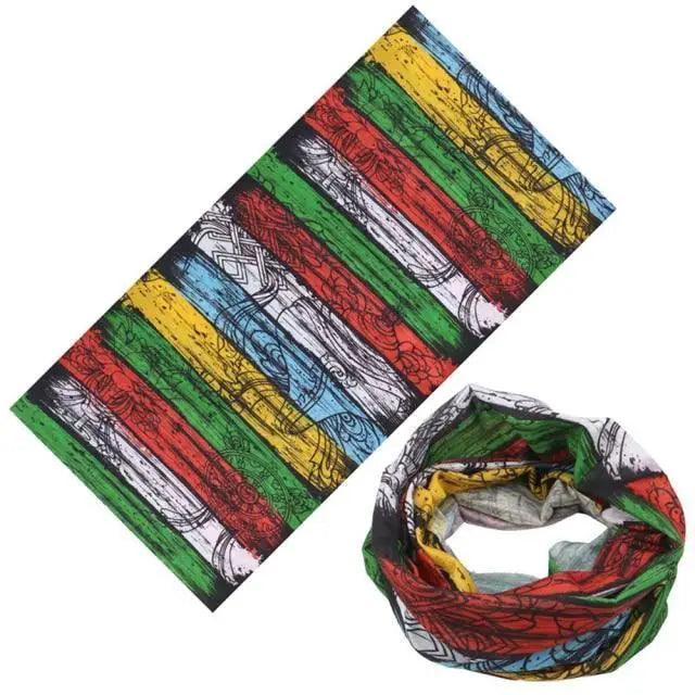 Foulard en soie doux et confortable, écharpe magique unisexe, bandeau de sport extérieur pour vélo, tour de cou, cagoule pour cyclisme, bandana de motard, masque facial