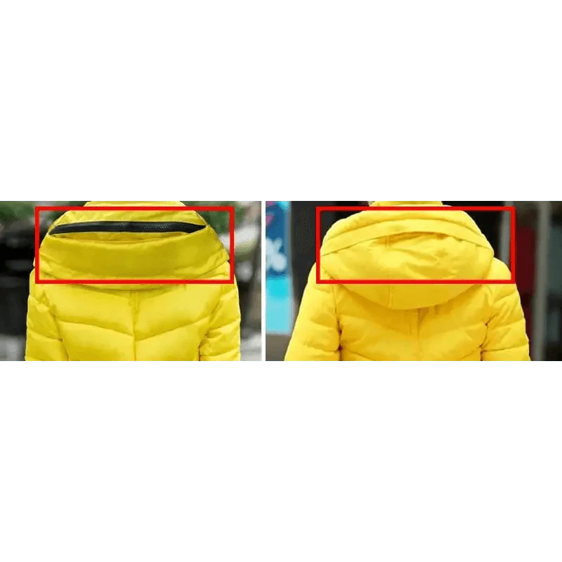 Veste d'hiver douce et confortable pour femme, courte, épaisse, coupe-vent, avec capuche, fermeture éclair, en coton matelassé, coupe ajustée, couleur unie, hauts basiques.