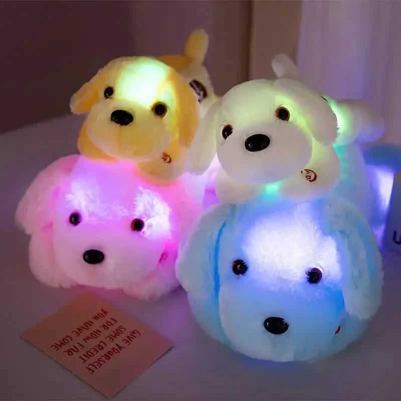 Peluche Chiot LED Douce Phosphorescente