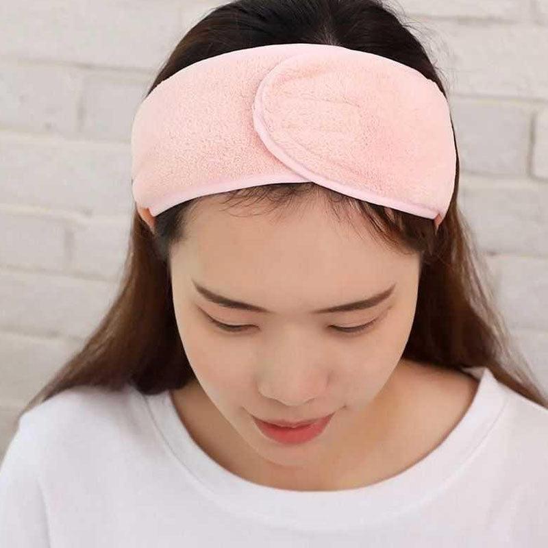 Accessoires pour cheveux en tissu éponge doux bandeaux pour filles pour le lavage du visage, le bain, le maquillage, bandeaux pour femmes, bandeaux de SPA réglables, magnifiques accessoires pour cheveux pour femmes