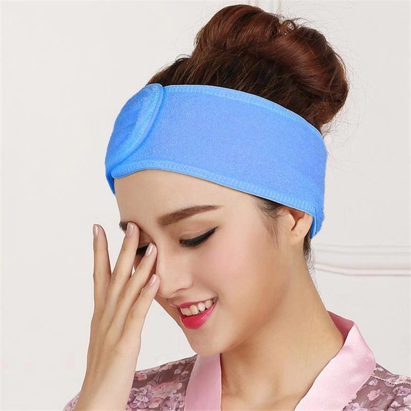 Accessoires pour cheveux en tissu éponge doux bandeaux pour filles pour le lavage du visage, le bain, le maquillage, bandeaux pour femmes, bandeaux de SPA réglables, magnifiques accessoires pour cheveux pour femmes