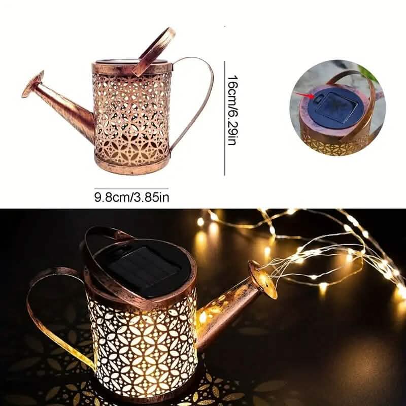 Guirlande lumineuse solaire à LED pour arrosoir