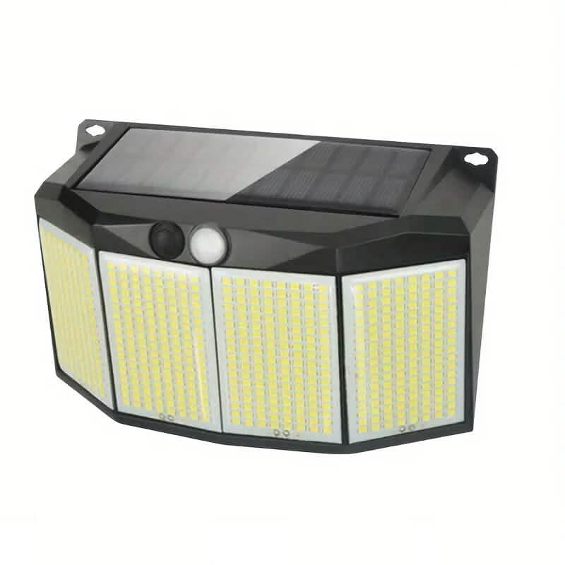 Lampes solaires extérieures 576 LED avec réflecteur et 3 modes d'éclairage