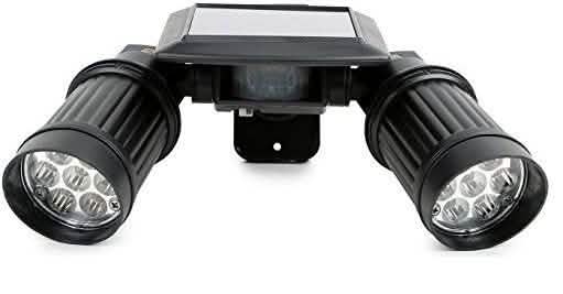 Projecteur double solaire à détecteur de mouvement
