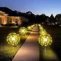 Lampes de jardin solaires avec 60 LED et 8 modes d'éclairage