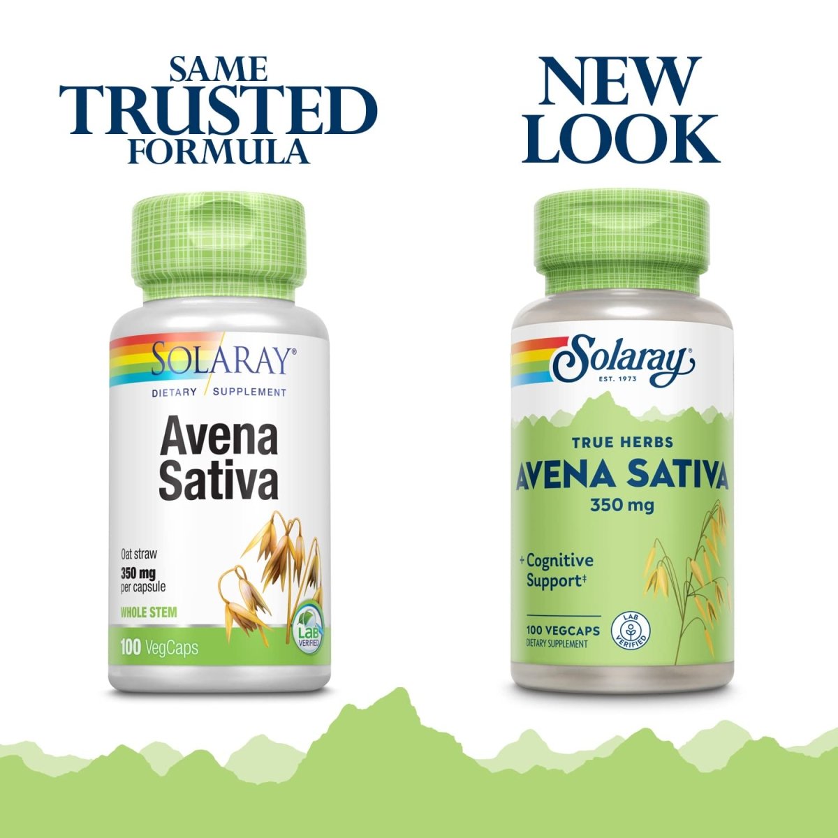 SOLARAY Avena Sativa, 350 mg 100 gélules