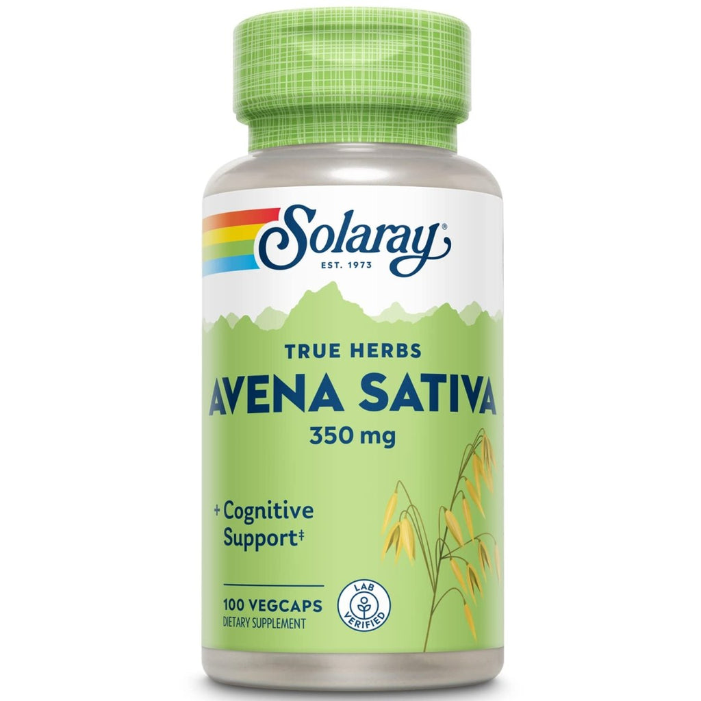 SOLARAY Avena Sativa, 350 mg 100 gélules
