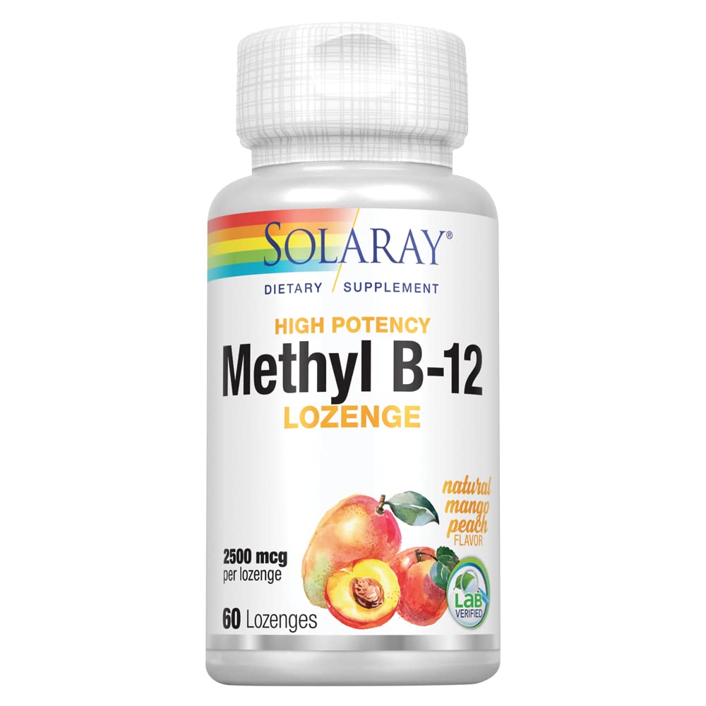 Solaray, B-12 Methyl Lozenge, 60 Count