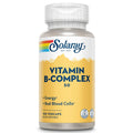 Solaray Complexe B 50mg - Soutien Complet en Vitamines B pour l'Énergie et le Bien-être Général - 100 Comprimés