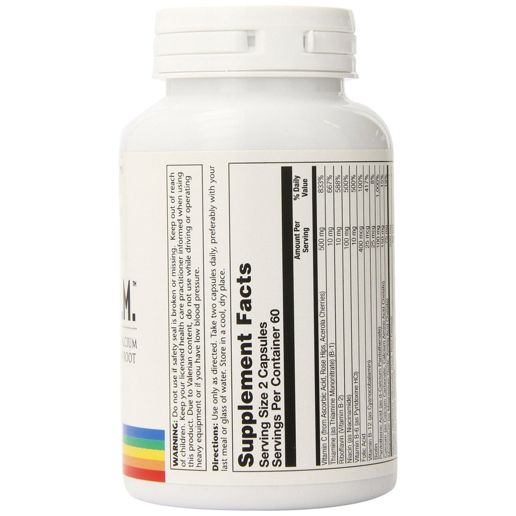 Solaray B-Stress PM Complément 120 Gélules