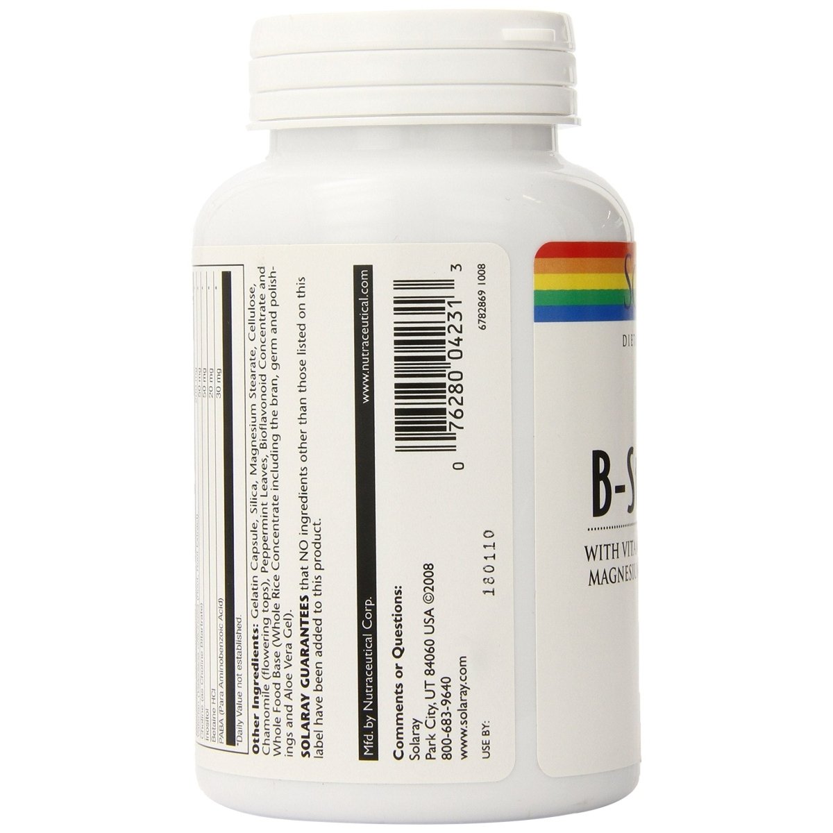 Solaray B-Stress PM Complément 120 Gélules