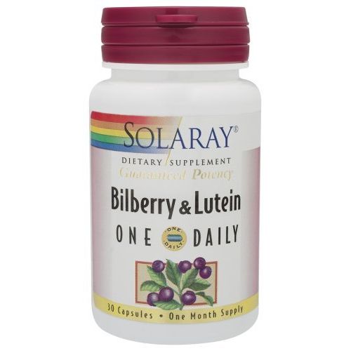 Solaray Myrtille & Lutéine, 30 gélules