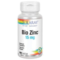 Solaray Bio Zinc 15 mg 100 Végi-capsules