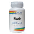Solaray Biotine 5000 mcg 60 pastilles