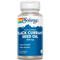 SOLARAY Huile de Pépins de Cassis 600 mg Acide Gamma-Linolénique (GLA) Soutien Santé Peau, Cheveux, Articulations, Fonction Vasculaire & Immunitaire 90 Gélules