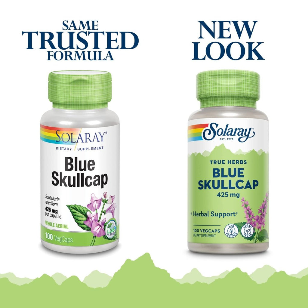 Solaray Scutellaire Bleue 425mg 100 VégiCaps
