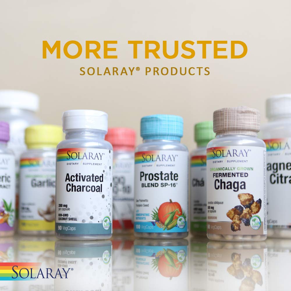 Solaray Calcium Citrate Supreme 800mg Mélange Avancé pour le Soutien Osseux 30 Portions 180 VégéCaps